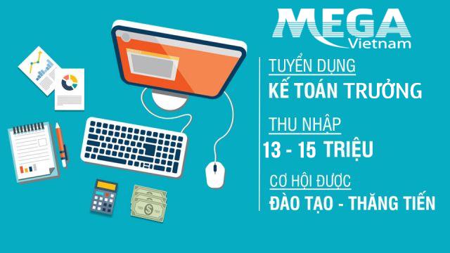 MEGA TUYỂN DỤNG KẾ TOÁN TRƯỞNG