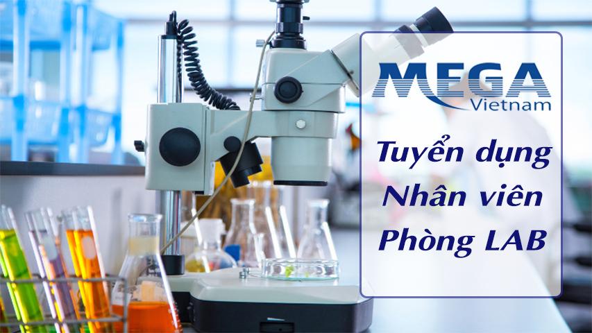 VỊ TRÍ TUYỂN DỤNG: NHÂN VIÊN PHÒNG LAB