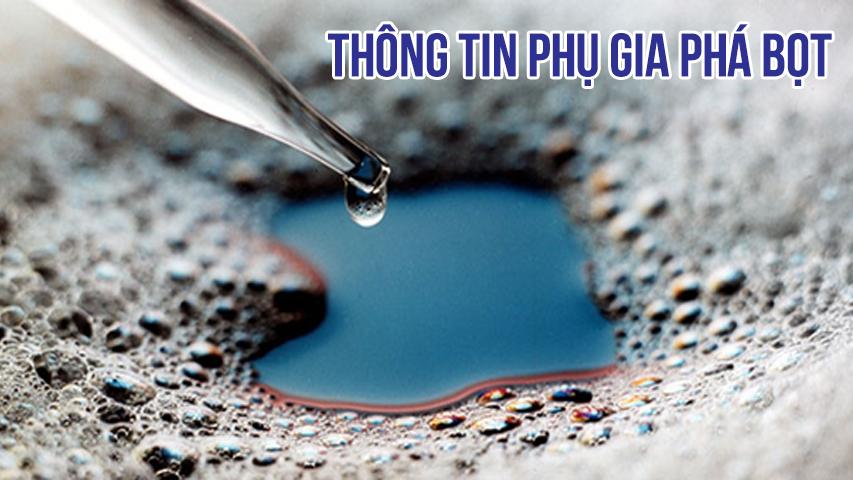 PHỤ GIA PHÁ BỌT CHO SƠN