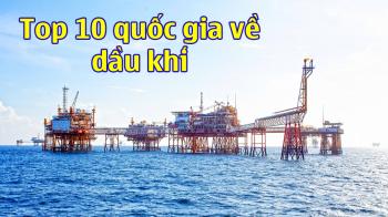 TOP 10 QUỐC GIA HÀNG ĐẦU VỀ KHAI THÁC DẦU KHÍ NGOÀI KHƠI