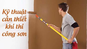 NHỮNG ĐIỀU CẦN BIẾT KHI SỬ DỤNG SƠN