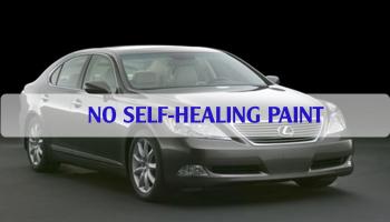 NO SELF-HEALING PAINT