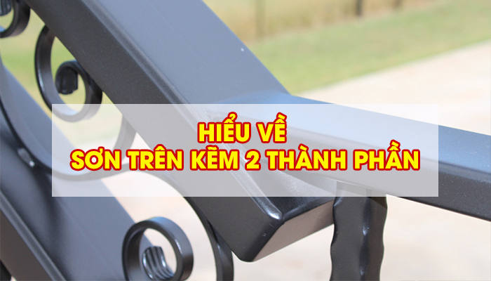 HIỂU VỀ SƠN TRÊN KẼM 2 THÀNH PHẦN