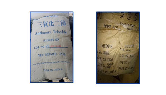 PHỤ GIA CHỐNG CHÁY ANTIMONY  TRIOXIDE(ATO) VÀ DBDPE