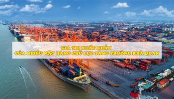 THE EXPORT VALUE OF MANY MAJOR INDUSTRIES HAS GROWN WELL