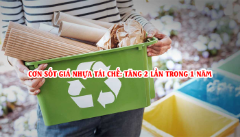 RECYCLED PLASTIC PRICE STRONGLY INCREASING