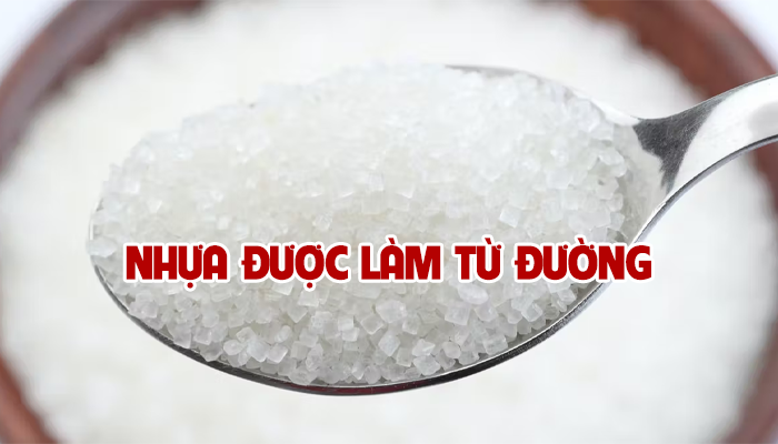 NHỰA MỚI THÂN THIỆN VỚI MÔI TRƯỜNG ĐƯỢC LÀM TỪ ĐƯỜNG