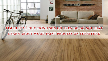 LEARN ABOUT THE WOOD PAINT PROCESS ON FURNITURE