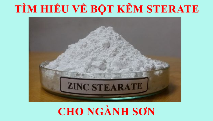 TÌM HIỂU VỀ BỘT KẼM STEARATE CHO NGÀNH SƠN