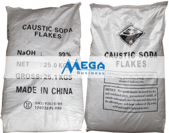 XÚT VẨY NAOH 99% CAUSTIC SODA FLAKES