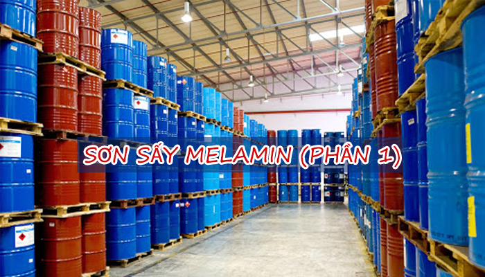 sơn sấy melamin